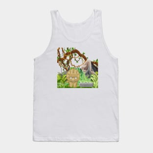 Grumpasaurus Tank Top